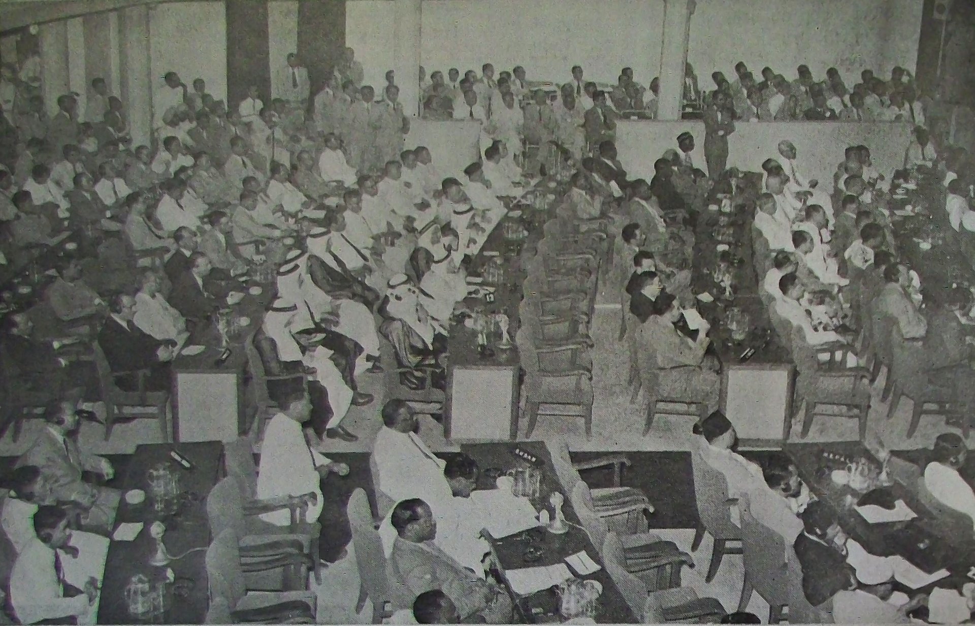 Plenary session, Bandung Conference, 1955